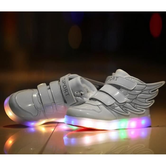 chaussures avec lumiere garcon