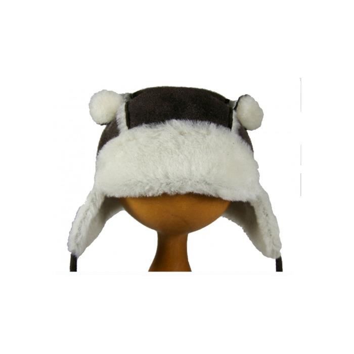 Chapeau Bebe Chapka Fourrure Baby Zyon En Laine Peau D Agneau Double Face Origine France Gris Cdiscount Pret A Porter