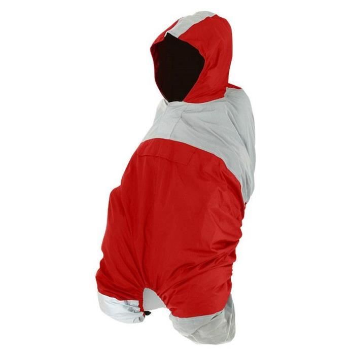Poncho Pluie Porte Bebe Siege Enfant Velo Avec Capuche Protection Waterproof Coupe Sport Rouge Cdiscount Sport