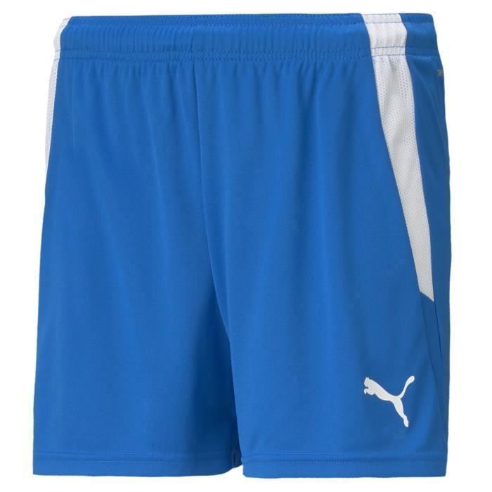 Short femme Puma Team Liga bleu électrique M Cdiscount Sport