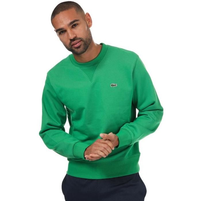 sweat lacoste vert