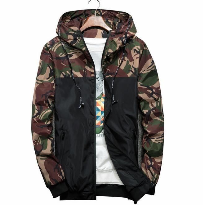 Veste Softshell Militaire Tactique Coupe-vent Imperméable à Capuche