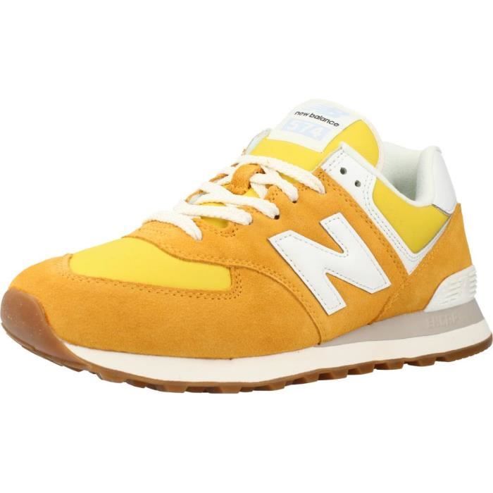 New balance on sale lacet orange