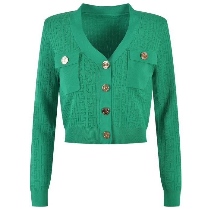 Cardigan Tricoté Main Vert Pour Bébé 0-6 Mois - Comme Neuf, Sans étiquettes, Fait Au Royaume-Uni