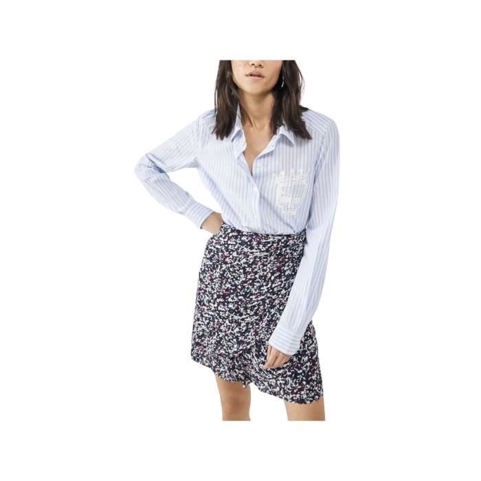 Chemise Homme Brillante Dorée à Manches Longues - Jacquard Foncé, Pour Carnaval, Mariage, Soirée à Thème