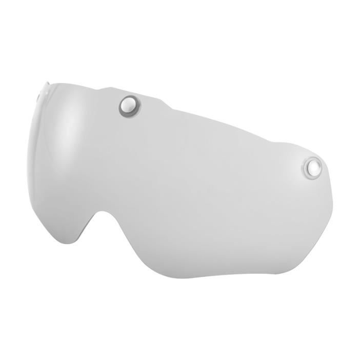 Casque De Vélo Adulte Avec Visière Et Lunettes Magnétiques - Léger, Aéré Et Réglable - Pour VTT Et Ville - Taille Unique
