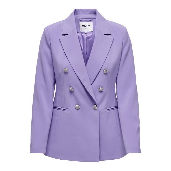 ONLY Veste l?�g?�re Femme Lilas Polyester GR77724 Lilas - Cdiscount Pr??t-?�-Porter