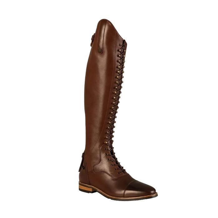 Bottes déquitation à lacets cuir femme Premier Equine Maurizia Regular - brown