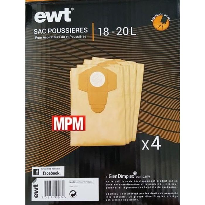 Sac Aspirateur Samsung Easy 1500 10 Sacs Aspirateur X-Treme Heavy