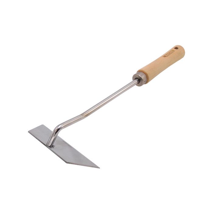 Fourche à Main Longue VORX - 43.2cm Acier Inoxydable - Poignée Bois - Jardinage