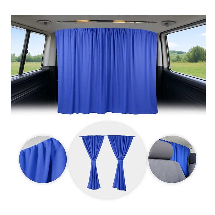 WACDXST Rideaux De Séparation Voiture, Pour Renault Trafic I, II, III (1981-2025) Rideaux Occultants Universels Fenêtres Avant Et Arrière Voiture Amovibles,B 180 * 90cm