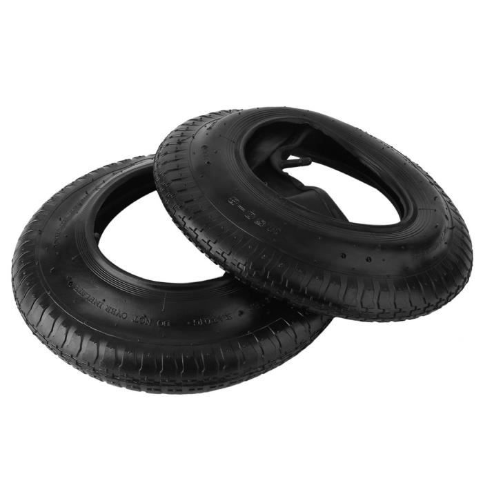 Pneu chariot et brouette 4.10-3.50-6 deli tt 4pr (charge maxi 205 kg) - NEUF 370