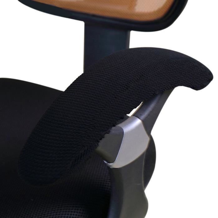 Paire de Housse d'Accoudoir pour Chaise de BureauFauteuil de Bureau