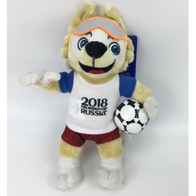 Russie 2018 Coupe Du Monde 20cm Mascotte Zabivaka Action Figure