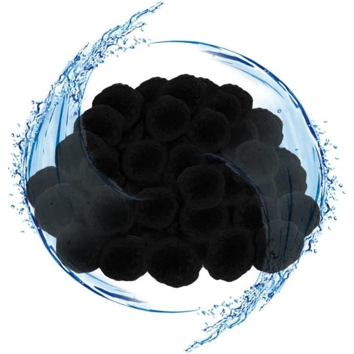 Balles Filtrantes Pour Piscine 1400 G - Remplacent Le Sable, Polyéthylène, Pour Filtres à Sable