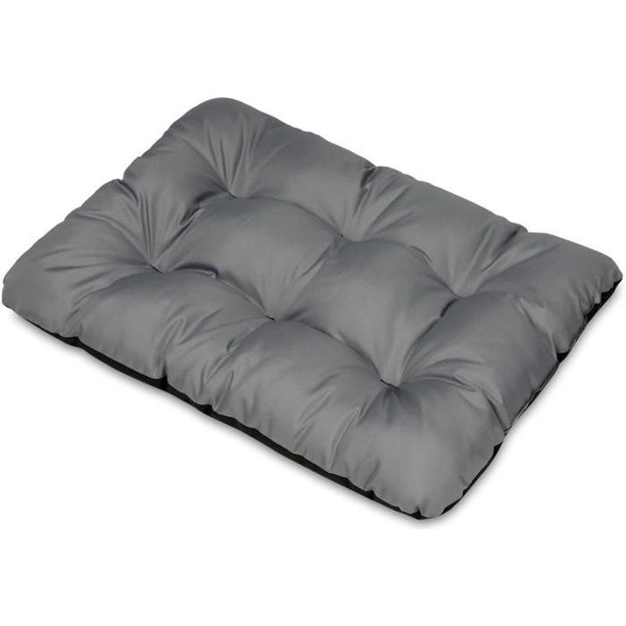 Meilleurs prix pour SuperKissen24 Tapis pour Chien Coussin pour Chien Petit Moyen et Grand - Matelas Chien Lavable et Imperméable - Gris XL