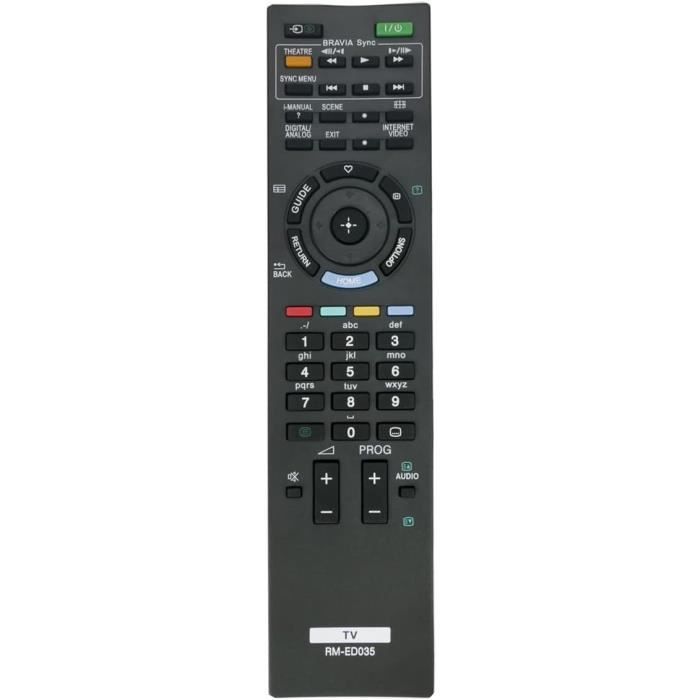 Télécommande de remplacement pour système de cinéma Sony AV RM-ADU001