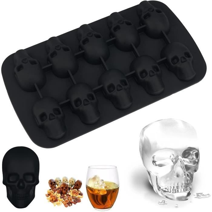 Accessoire Déco Mobile à Suspendre : Crânes Et Os, Pour Ambiance Gothique Ou Halloween