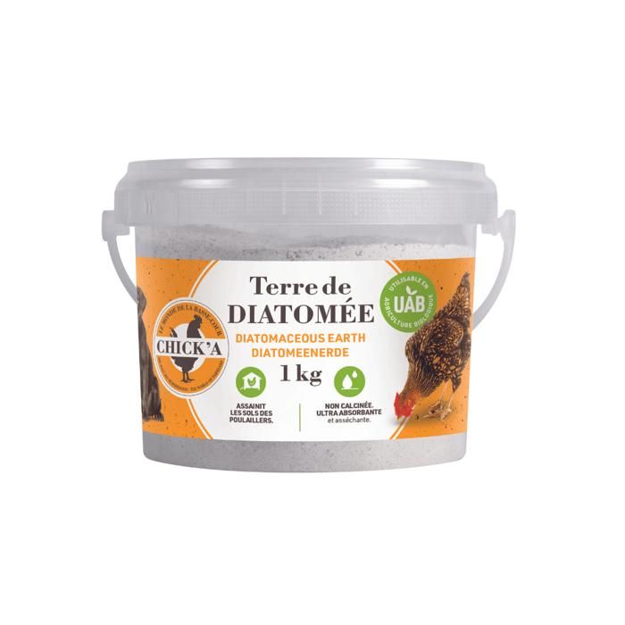 Meilleurs prix pour Terre de Diatomée (non calcinée) 1 kg