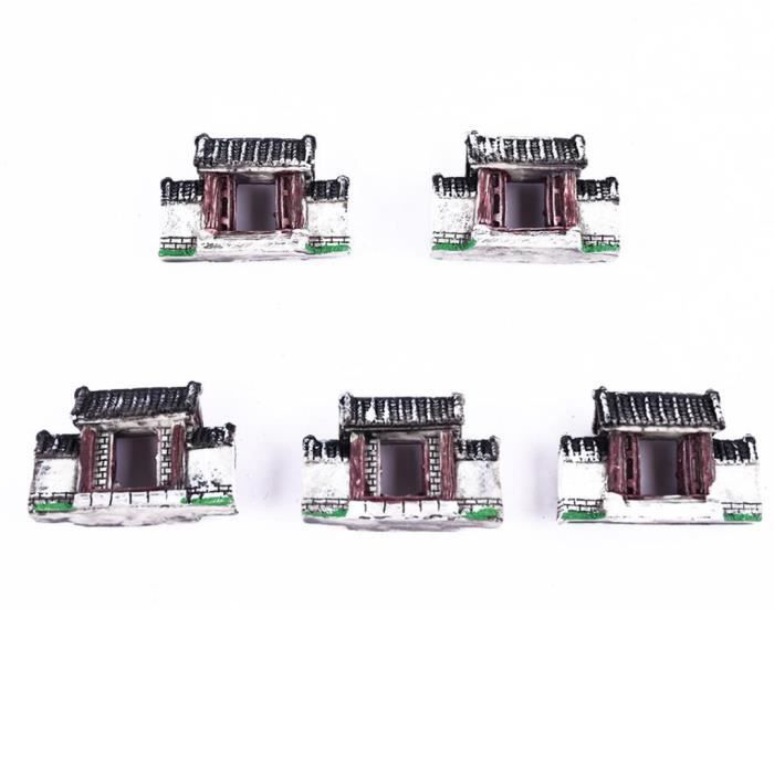 Mini Bornes Incendie En Résine – Lot De 2 – Déco Maison De Poupée, Gâteau Pompier – 4,5x2x1,7 Cm – Accessoire Créatif
