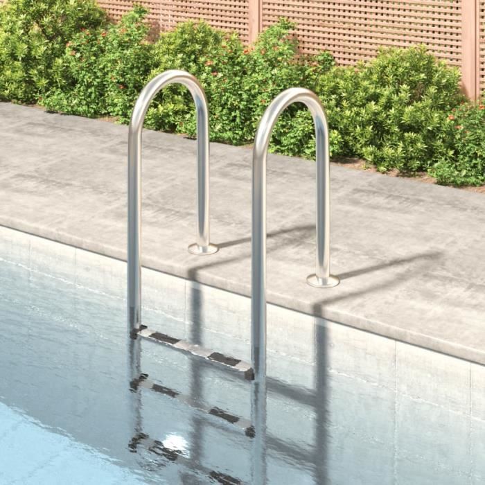 Vidaxl Échelle de piscine 158 cm inox 304