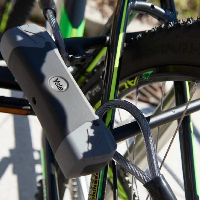 Bleu - Câble de sécurité antivol pour vélo et moto, 60x22mm, Combinaison de mot de passe à trois