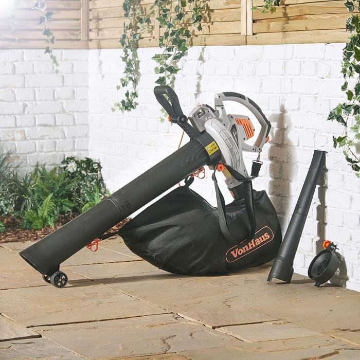 Sac Récupérateur Pour Souffleur à Feuilles - Tissu Oxford Résistant, Fermeture Zip Et Sangle Réglable