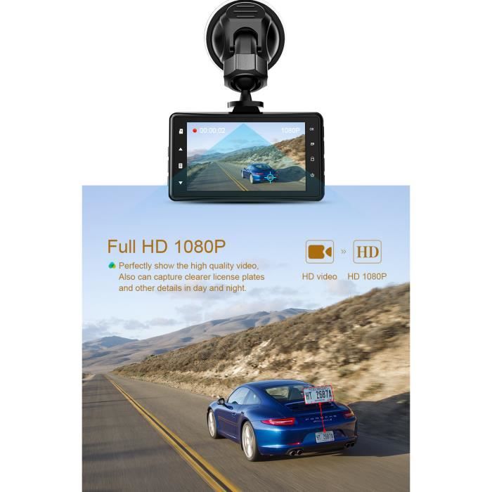 Dashcam Vantrue N5 4 Canaux - 2.7K+3x1080P HDR, Sony STARVIS 2 Sensor, Camera  Voiture Avant Arrière WiFi GPS (Vendeur Tiers) –