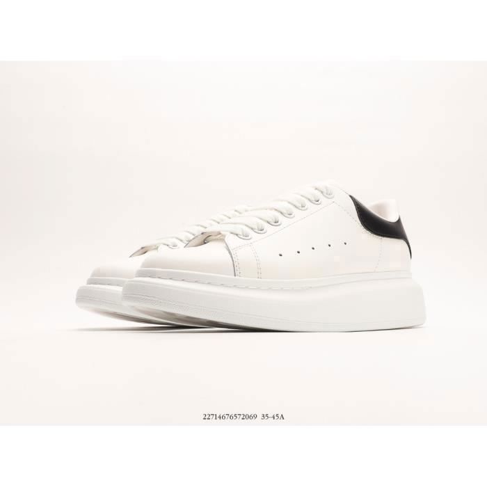 Alexander McQueen 553770WHGP51078 Black Homme Femme Chaussures Entranement de Sport Black Cdiscount Chaussures