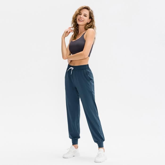 SotRong Pantalon de Yoga à Jambe Large pour Femme - Legging Évasé Palazzo - Taille Haute - Bouton - Plusieurs Poches - Jambe Droite - Jogging Décontracté, Gris Foncé SotRong Pantalon de Yoga à Jambe Large pour Femme - Legging Évasé Palazzo - Taille Haute - Bouton - Plusieurs Poches - Jambe Droite - Jogging Décontracté, Gris Foncé
