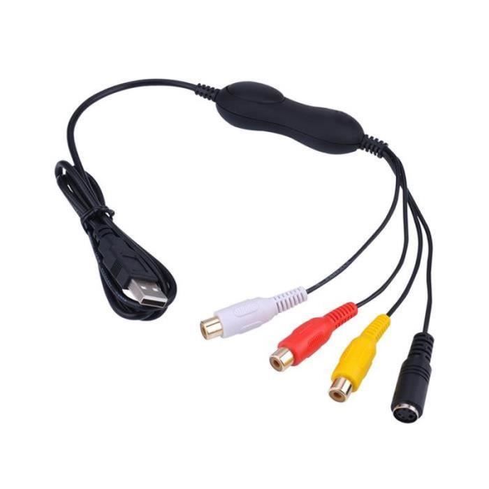 EzCAP USB20 Video Recording Capture Card Analog to Digital Converter Cdiscount Informatique