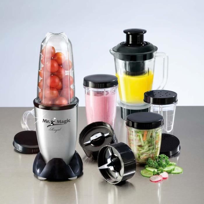 Mr. Magic blender Royal et fabricant smoothie acier inoxydable