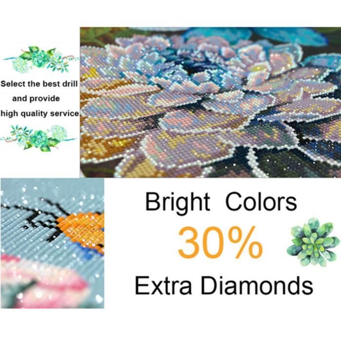 5D Diamond Painting Complet Noël, Diy Broderie Diamant Peinture Kits Le