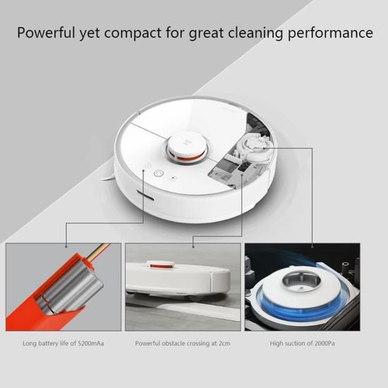 Xiaomi Roborock Gen 2 Machine-Ya Filtres de r/éservoir deau de Rechange pour aspirateurs XIAOMI MI Roborock S5 S50 Paquet de 12