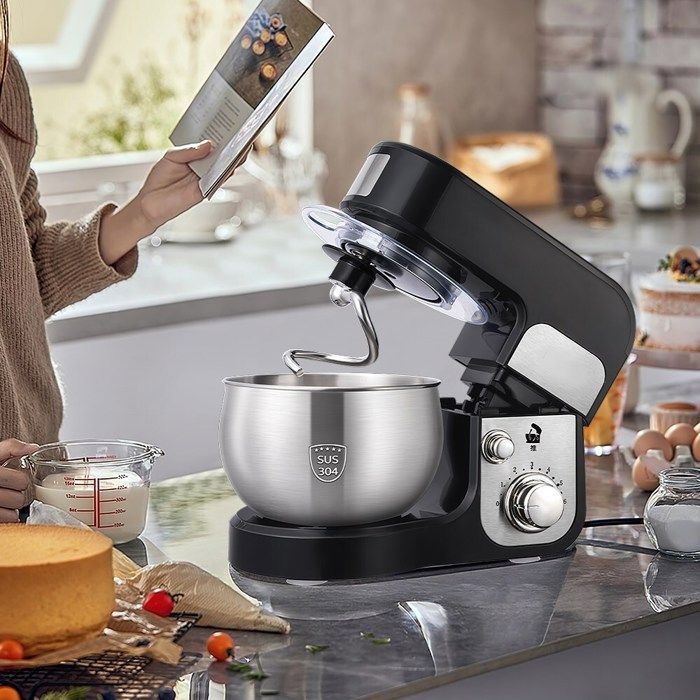 800W 1000W 1200W 1500W Machine à mélanger électrique Batidoras Mélangeur à gâteau 5L 6L 7L Mixeur sur socle Master - Chine Stand mélangeur mélangeur et pâte à pain prix