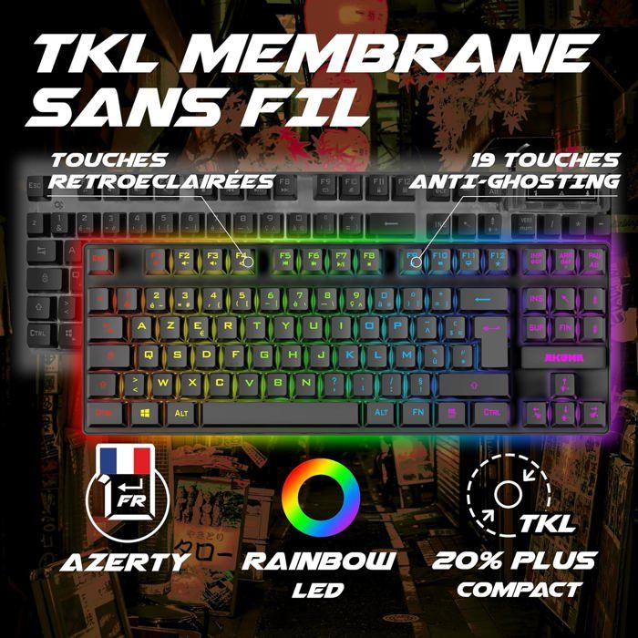 Pack Gaming Clavier TKL Souris Sans Fil TURBIX Mod le AKUMA pack-gaming-clavier-tkl-souris-sans-fil-turbix-mod-le-akuma