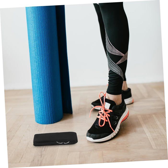 Sangle D’entraînement Pour Le Dos Et La Taille - Améliore Flexibilité Et étirement - Yoga, Danse, Gymnastique - Accessoire Pro Avec Attache De Porte - 8