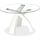 Table ronde laque blanc