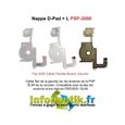 Nappe (câble Plat) De Remplacement Pour Bouton L/Left Trigger De PSP-2000 - Neuf - Pièce Détachée
