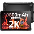 Tablette tactile DOOGEE R10 Robuste Tablette PC 10,36 " écran 2K 10800mAh batterie 15Go+128Go, Double SIM, 4G GPS OTG-0