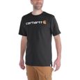 Carhartt Mens Logo De Base Graphique Coton À Manches Courtes T-Shirt-0