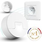 [16 Pcs] KEBYCO Paris - NOUVEAU Cache Prise Bébé FRANÇAIS - Protège Prise Anti Poussière - Protection Prise Anti Projection.