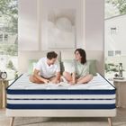 YIDATONG Matelas 140x200 cm - 26 cm - Hybride - Ressorts Ensachés + Mousse mémoire de Forme - Soutien Mi-Ferme - ultra-respirant- 7 Zones