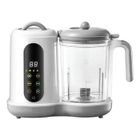 BYTELIKE Mixeur, préparation d'aliments pour bébés, cuisson à la vapeur, réchauffage, fonction minuterie, capacité 400 ml, 200 W