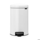 BRABANTIA Poubelle à pédale NewIcon - 12L - Blanc