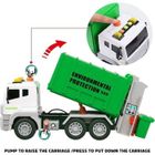 NAPASA Camion Poubelle Jouet Enfant Gros Camion Jouet pour garcon Fille 5 6 7 8 ans Véhicule de chantier avec 4 Poubelle Lumière