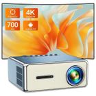 JEEMAK Vidéoprojecteur 1080P 700ANSI avec WIFI Bluetooth Compatible iOS/Android - Home Cinéma/netflix
