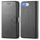 Coque iPhone 7 Plus - iPhone 8 Plus Etui Portefeuille de Protection Cuir PU Premium Anti Choc, [Support Housse Rabat] Top4pc