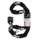 UM Antivol Chaîne Gaine Tissu avec Cadenas 1,5M - Antivols moto