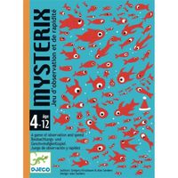 Jeu de carte Mysterix - DJECO - DJ05096 - Observation et rapidité - Moins de 100 pièces - Mixte
